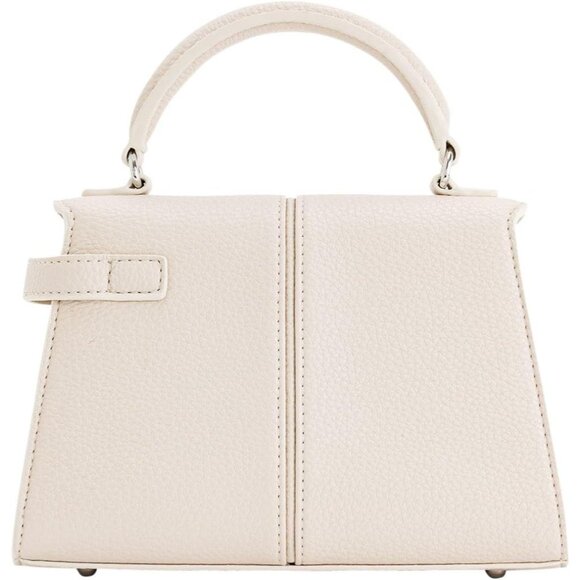 🆕Jw Pei Women White Vegan Leather Imported Elegant Sustainable Top Handle Bag - Picture 7 of 8